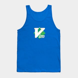 Vim Logo Redesign Tank Top